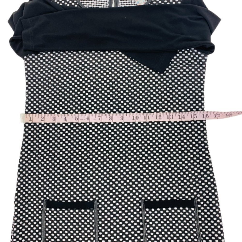 Joseph Ribkoff Waffle Knit Long Sleeve Tunic Dress S 6​​​​​​​​​​​​​​ - Picture 4 of 8